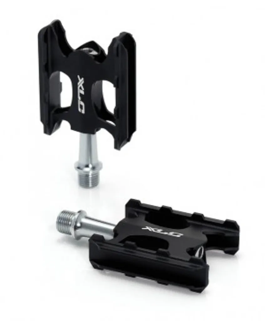 Pédales VTT XLC PD-M07 en Aluminium Noir et Argent pour VTC - La Paire