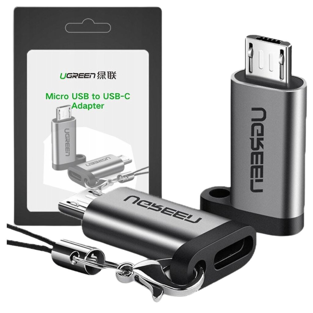 Ugreen Adapter Von Usb Typ C Auf Micro Usb Grau (50590) Produktbild 