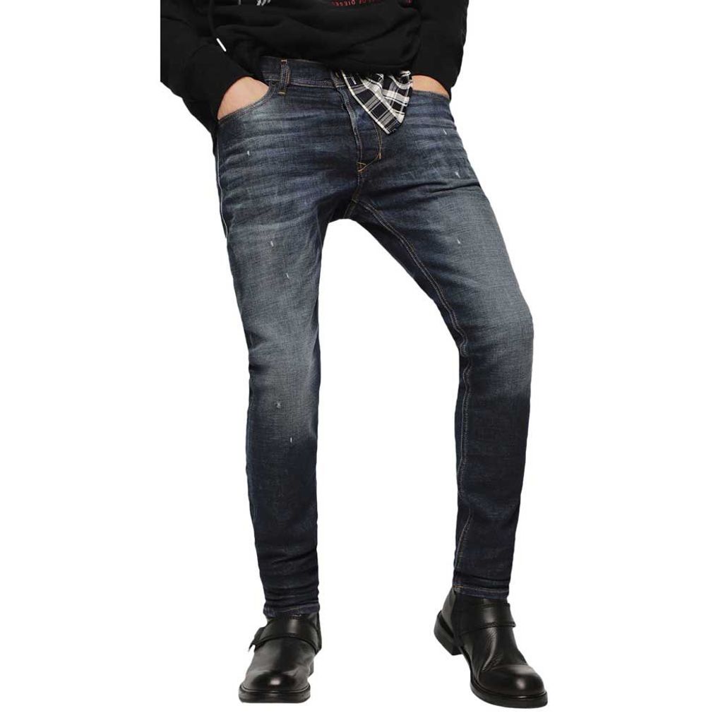 Diesel Tepphar 087AT Herren Jeans Hose Slim Carrot