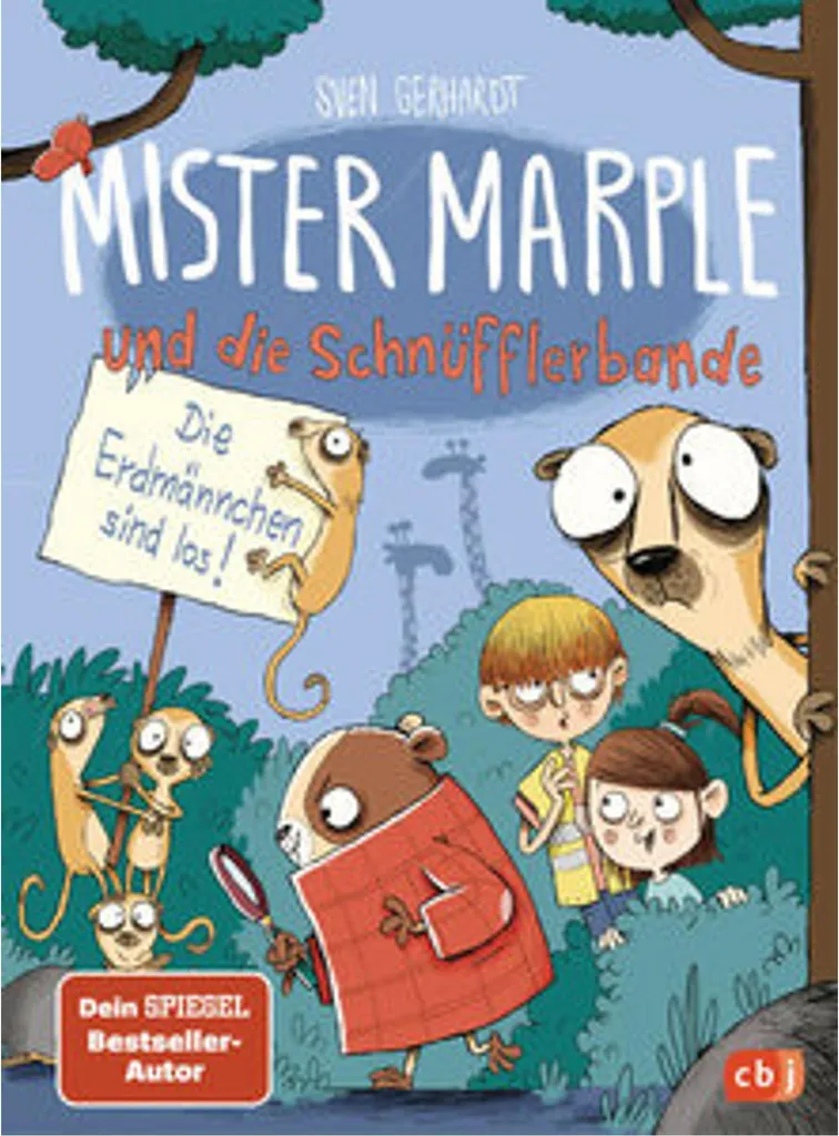 Livre Jeunesse Mister Marple : Roman d'Enquête avec des Suricates Rigolos