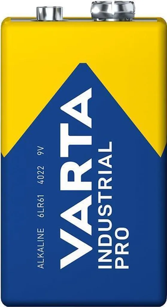Évitez les pannes : Pile Varta 9V 6LR61 Block 4022 - Pack de 20 pièces
