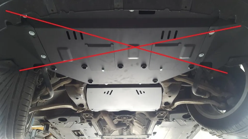 Protection boîte vitesses VW Passat B5 pour routes difficiles Acier