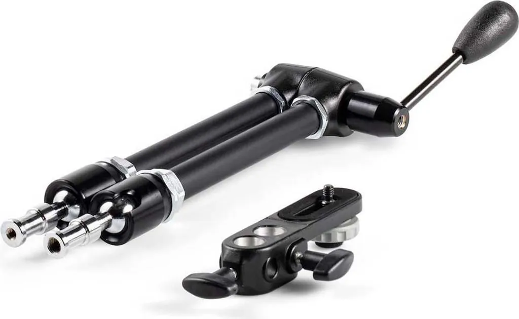 Trépied Monopode Manfrotto 143A Fixation Articulée de Studio Noir - 6