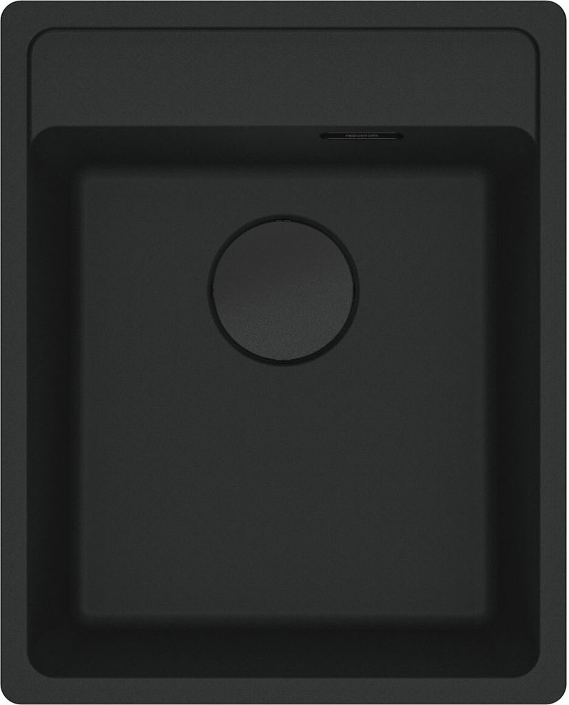 Franke Maris MRG 610-37 A Black Matt Collection - 114.0659.583 Granitspüle