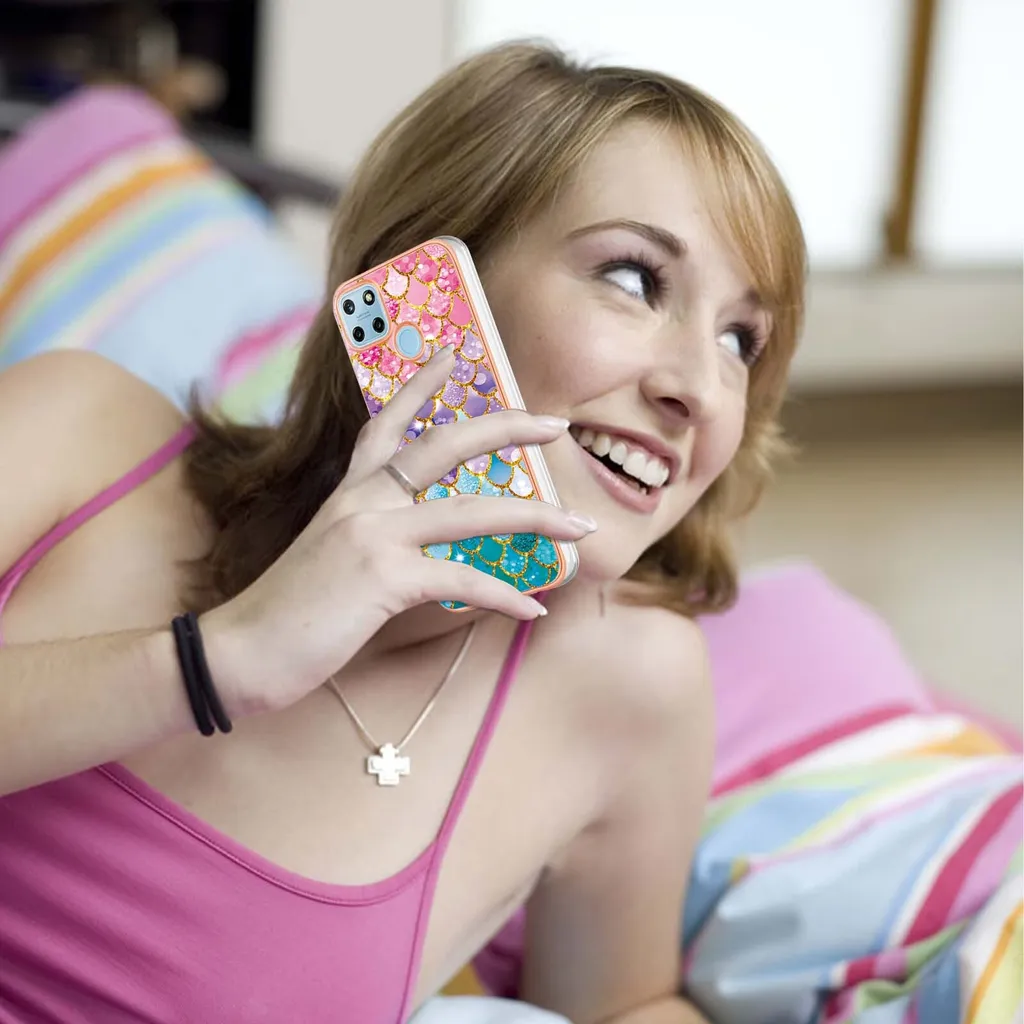 Offerta Custodia Realme C21Y / C25Y Silicone TPU Colorful - 5