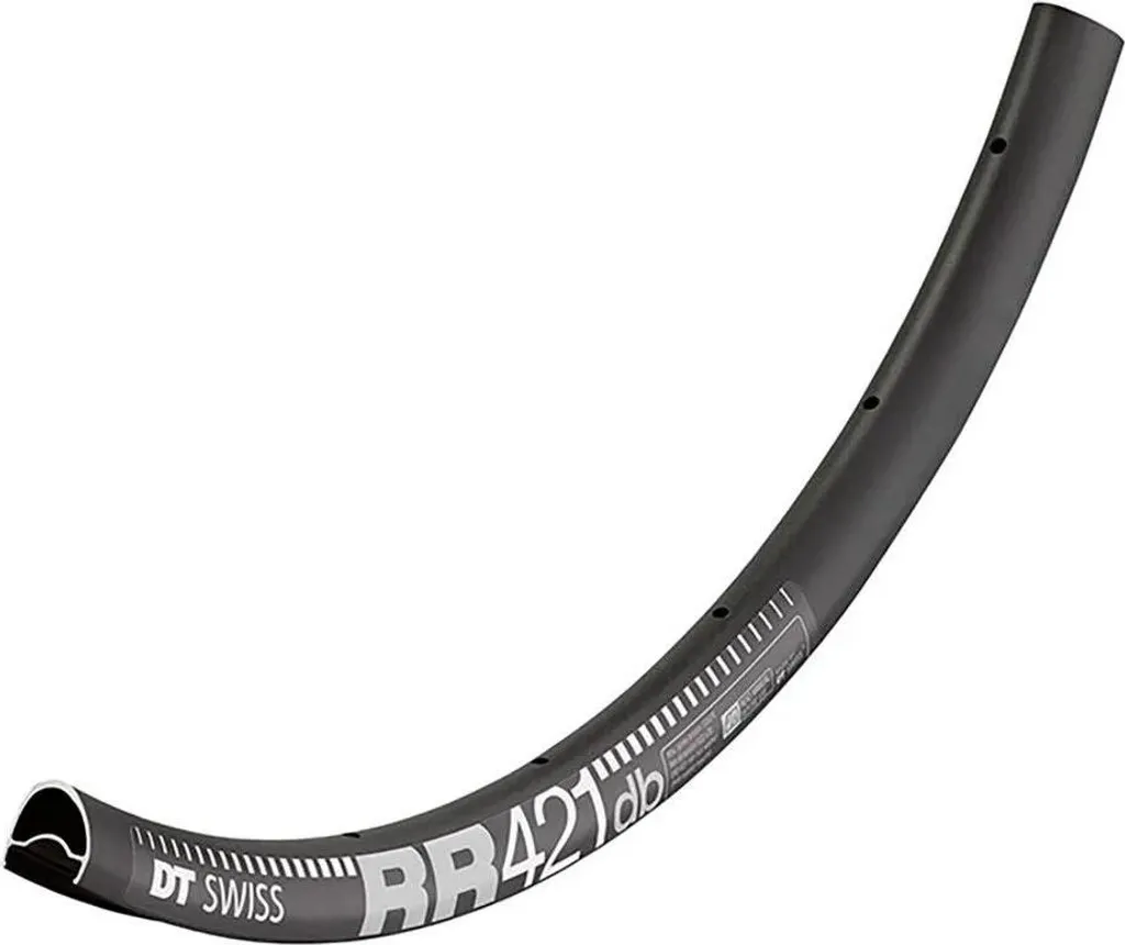 Jante DT Swiss RR 421 28 pouces 622-20 noire 28 trous pour vélo route