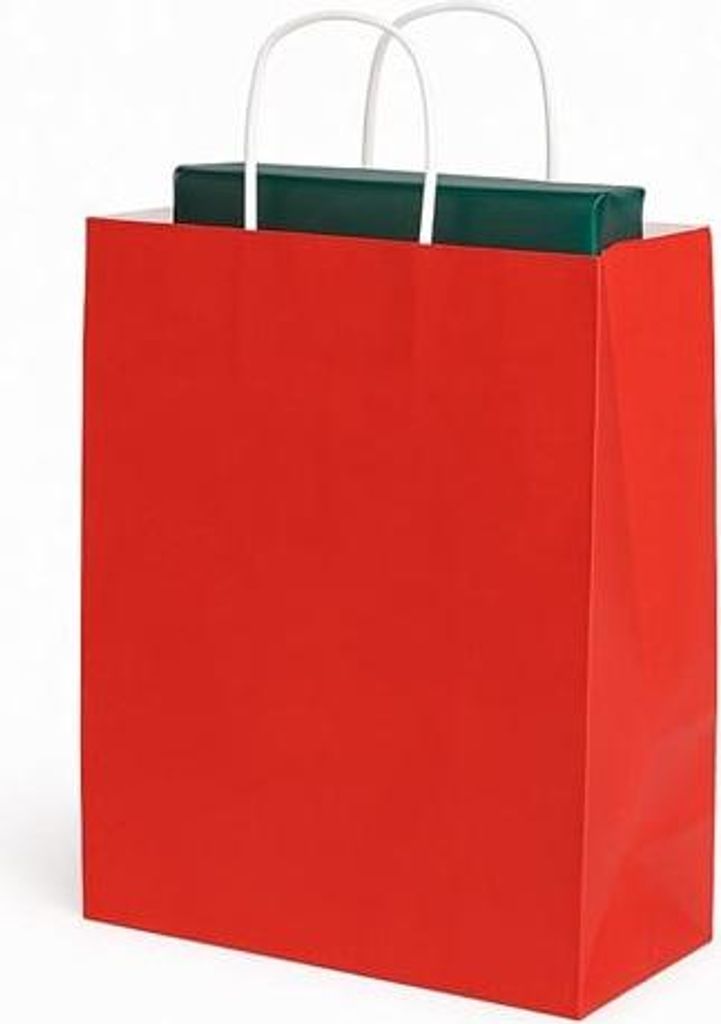 Papiertüte 305 x 170 x 340 Rot
