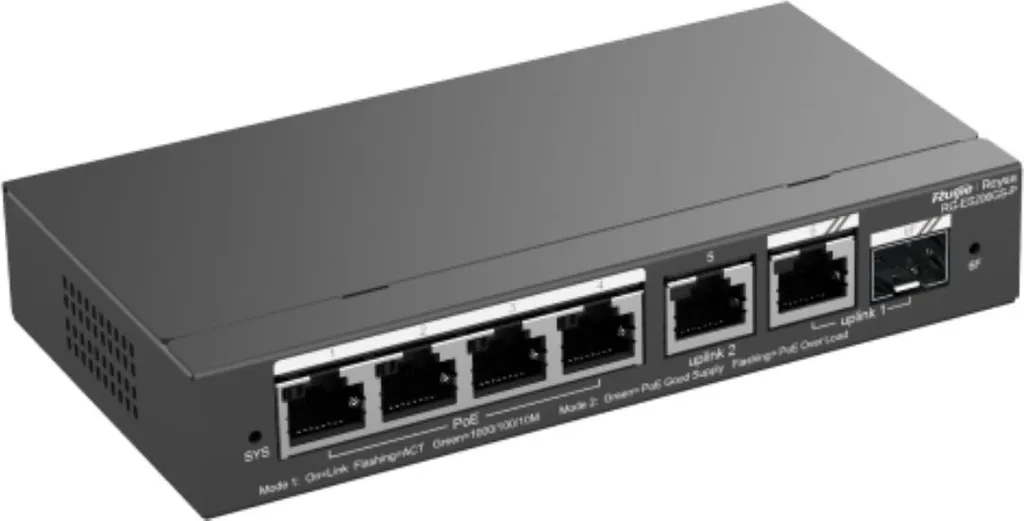 Éliminez les Coupures Réseau avec le Switch Reyee Cloud PoE+ Administrable