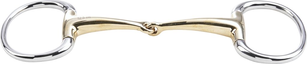 BUSSE Olivenkopfgebiss Einfach Gebrochen KAUGAN 16 mm Trense 12,5 cm