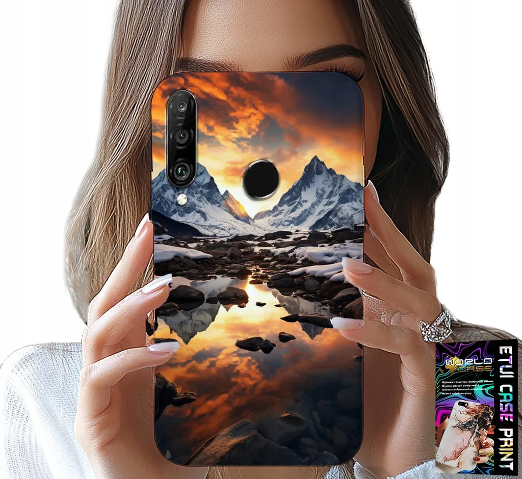 Custodia Huawei P30 Lite Montagna Everest + Pellicola Protettiva Gratis