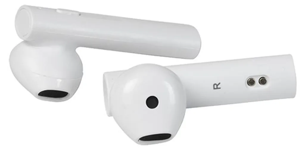 Denver TWS-62 Écouteurs Bluetooth Blancs avec Micro et Commandes Tactiles - 5