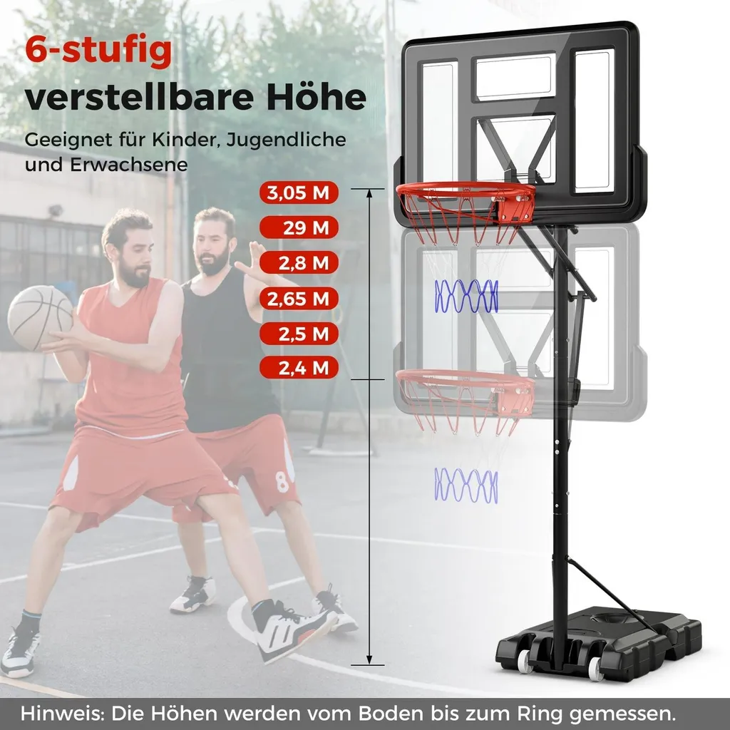 Panier de Basket Stable et Mobile - Finis les Panier qui Basculent