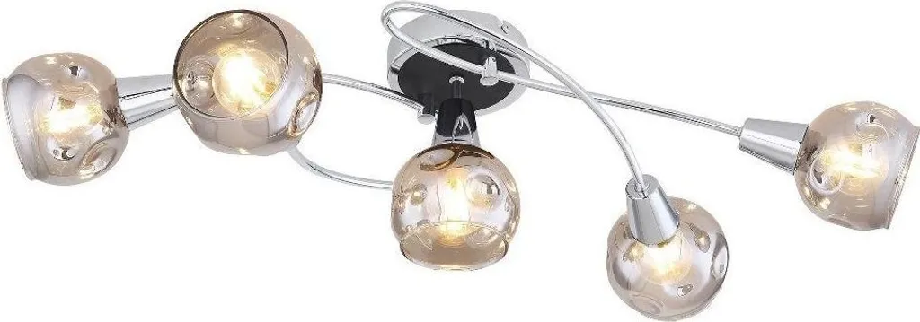 Plafonnier Tamara 5x E14 : Solution Éclairage Complet pour Grande Pièce - 5