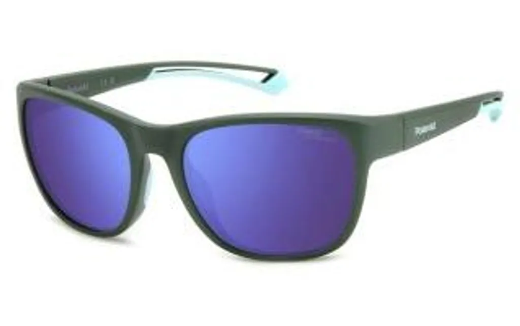 Polaroid PLD 7051/S Monture Mate Verte Lunettes de Soleil Sportives 57mm