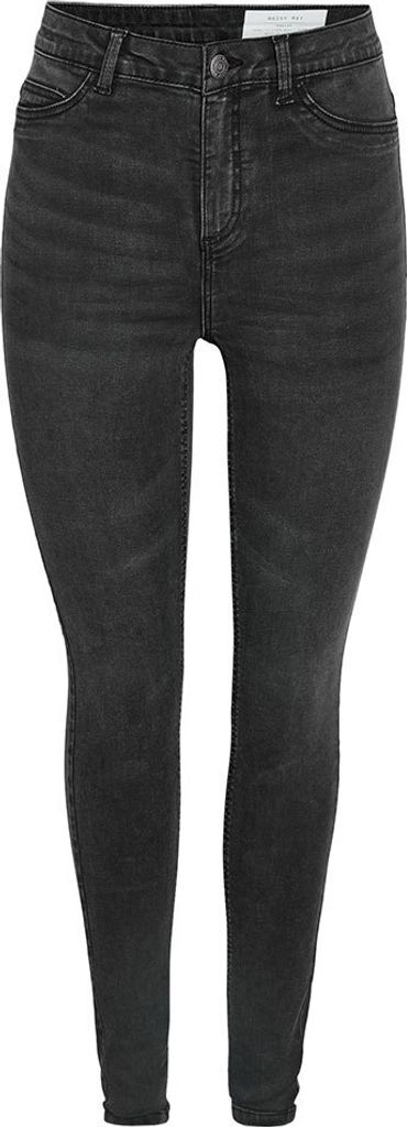 Noisy May Callie Skinny Fit Vi481bl Hochtaillierte Jeans Grau 29 / 32 Frau Grau 29