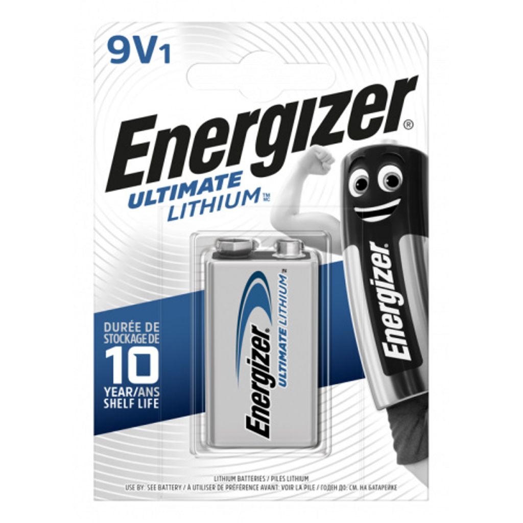 Batérie Energizer ULTIMATE LITIUM 9V Obrázok produktu 