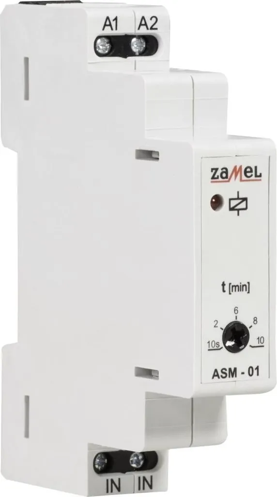 Interrupteur d'escalier lumineux ASM-01/U ZAMEL - Temporisateur 240V