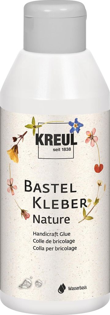KREUL Bastelkleber Nature in Kunststoffflasche 250 ml Produktbild 