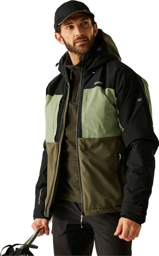 Regatta Maland Insulated Jacke Grün,Schwarz XL Herren Grün,Schwarz XL