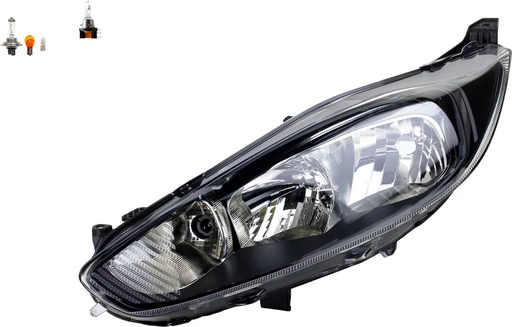 Faro Anteriore Sinistro Ford Fiesta 2008-2012 Johns + Bulbo H7/H15