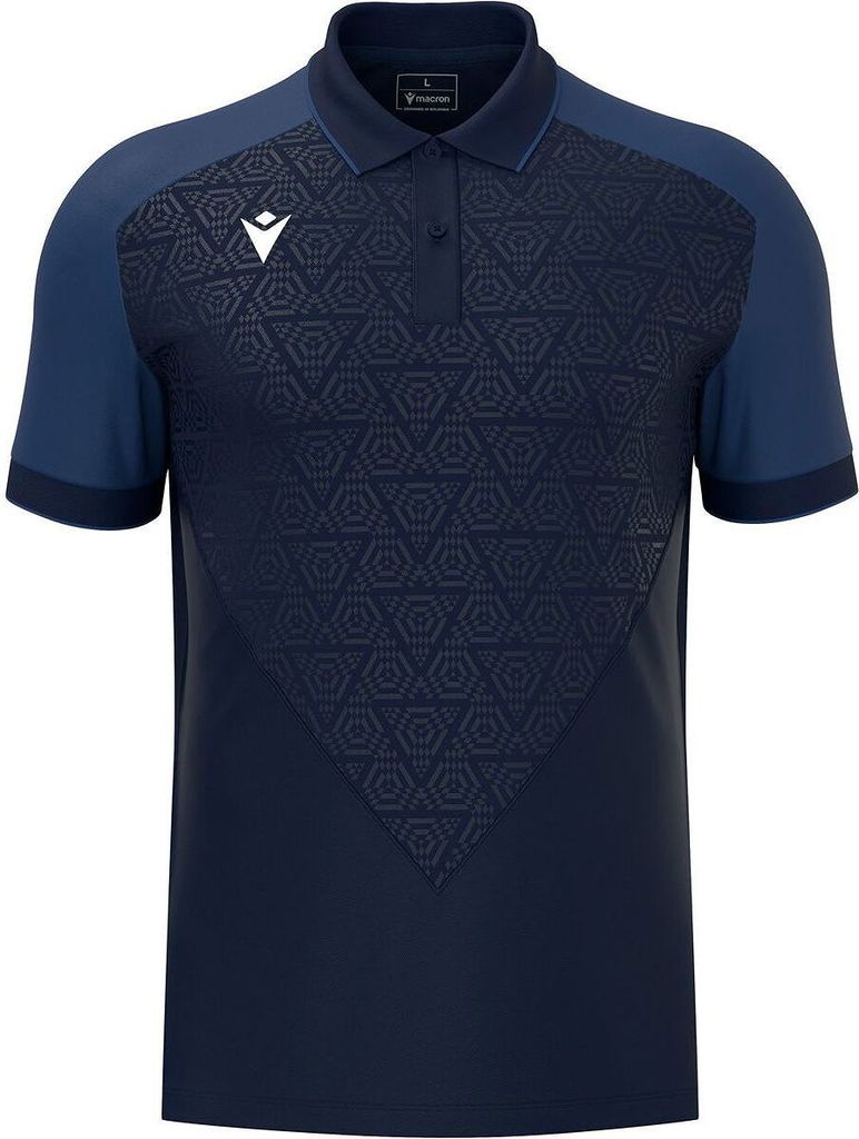 Macron Thunder Baldwin Poloshirt Herren - Marine | Größe: M