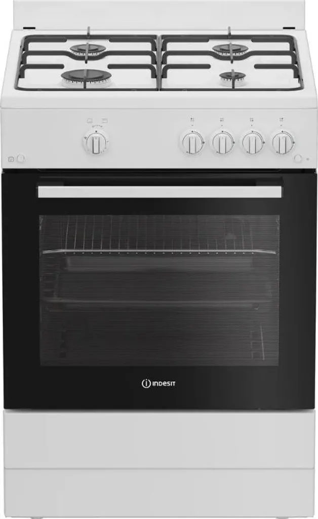 Cuisinière Gaz Indesit I6GGKMWF Idéale pour les Repas de Famille 60cm