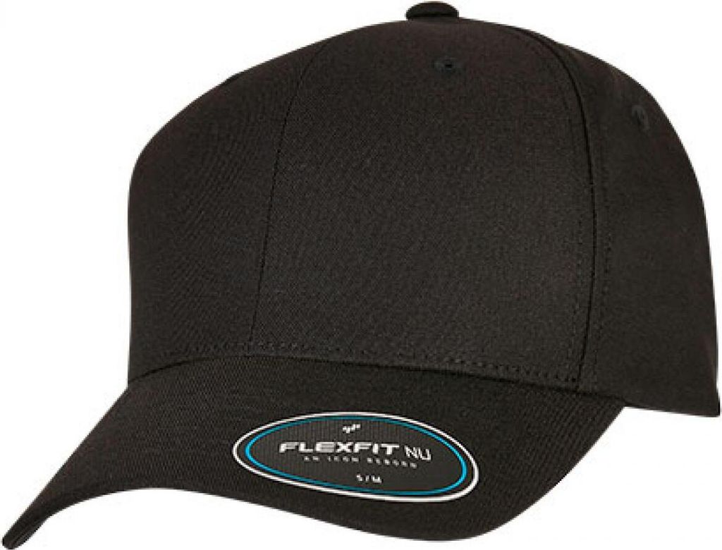 FLEXFIT 6100NU | FLEXFIT Nu Cap - Farbe: Black - Größe: S/M
