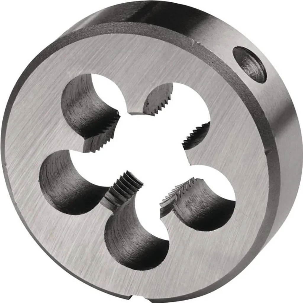 Filiera Tonda Professionale M3 x 0,5 Sinistra HSS 6g - Forma B