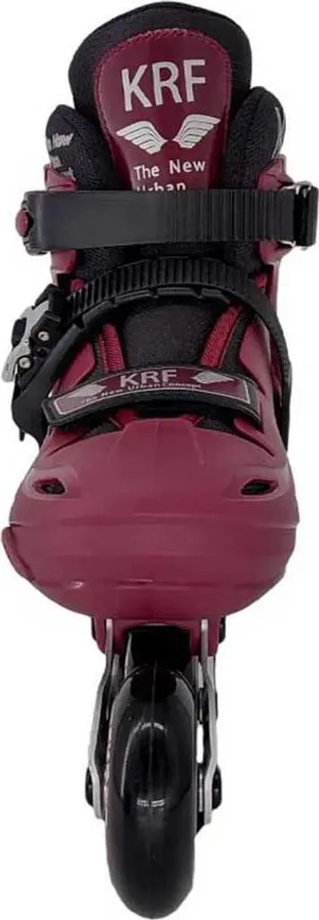 Patins Inline Violet avec Coque Rigide et Taille Réglable 34-37 Krf