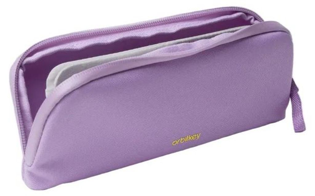 Orbitkey Minimalistisches Federmäppchen, Organizer für Accessoires - Lilac