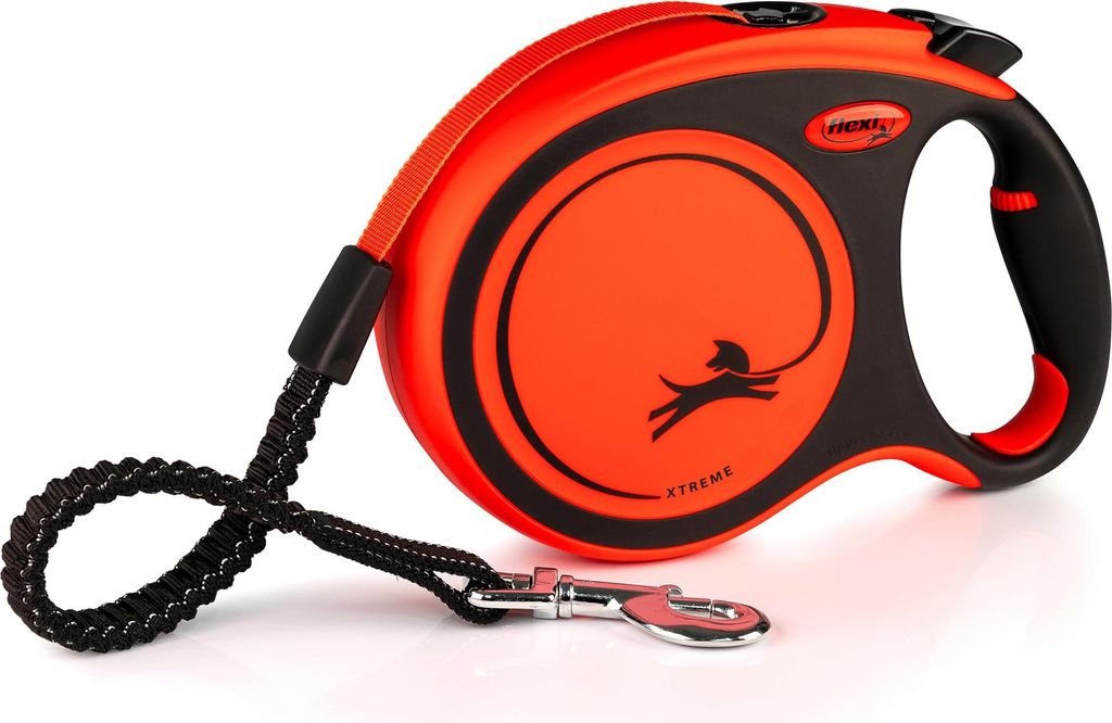 Flexi Xtreme L pásek 8 m oranžové do 55 kg Obrázek produktu 