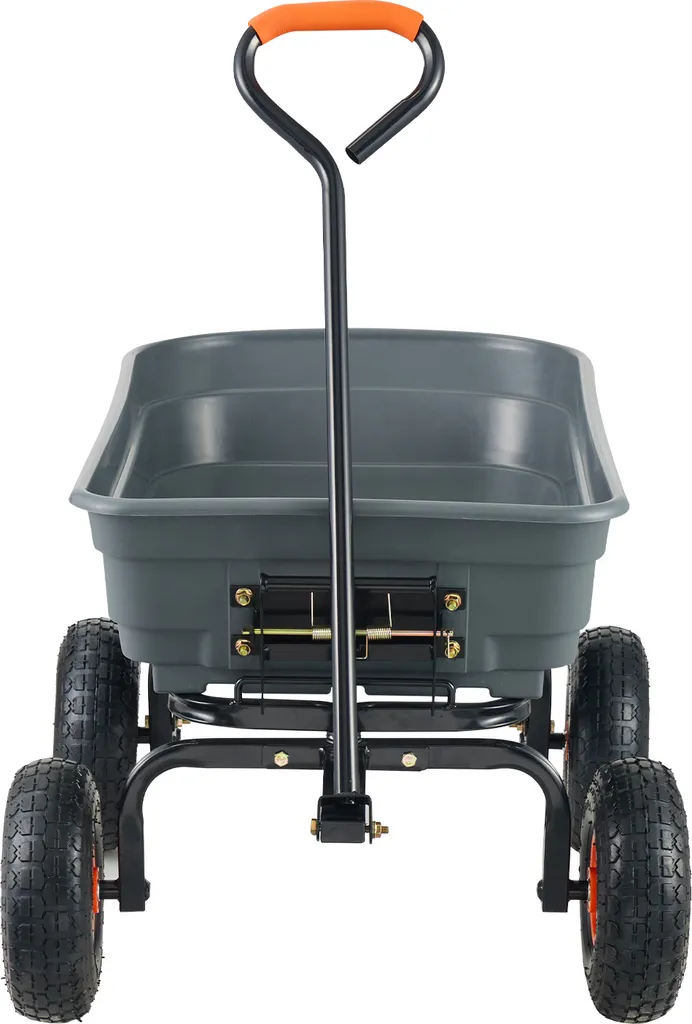 Chariot de jardin basculant : fini le mal de dos pour vider vos bennes