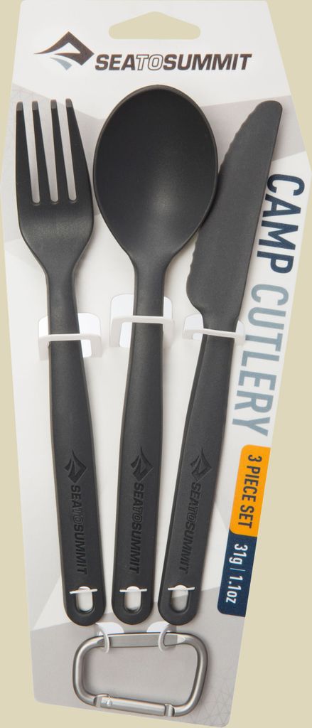 Sea To Summit Camp Set Charcoal Campingbesteck Produktbild 