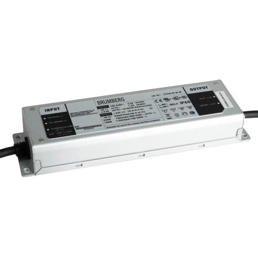 Transformateur LED 24V DC IP65 Brumberg 17225000 pour extérieur