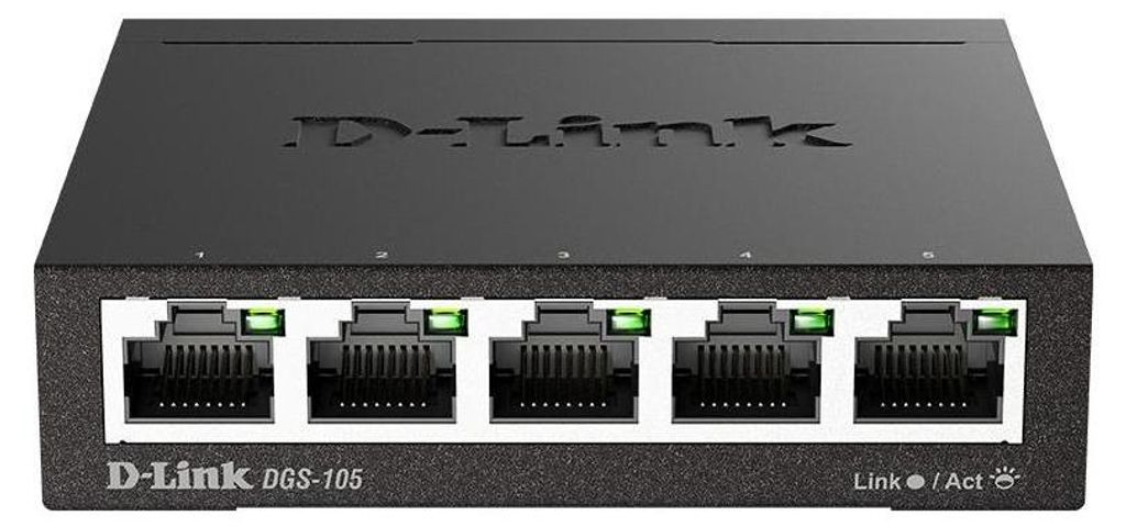DGS-1008MP - Switch Desktop avec 8 Ports Giga PoE af/at
