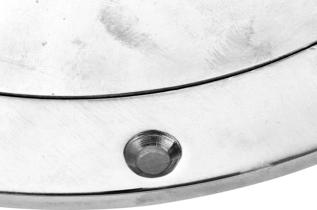 Plaque de pont inox 316 anticorrosion 6 pouces finition miroir
