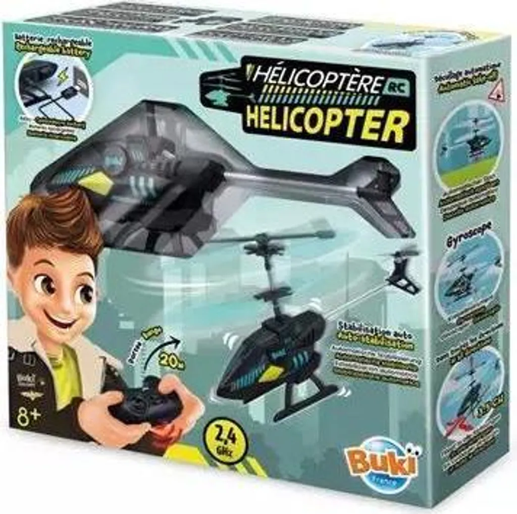 Hélicoptère télécommandé 37295 - Drone RC haute précision pour débutant