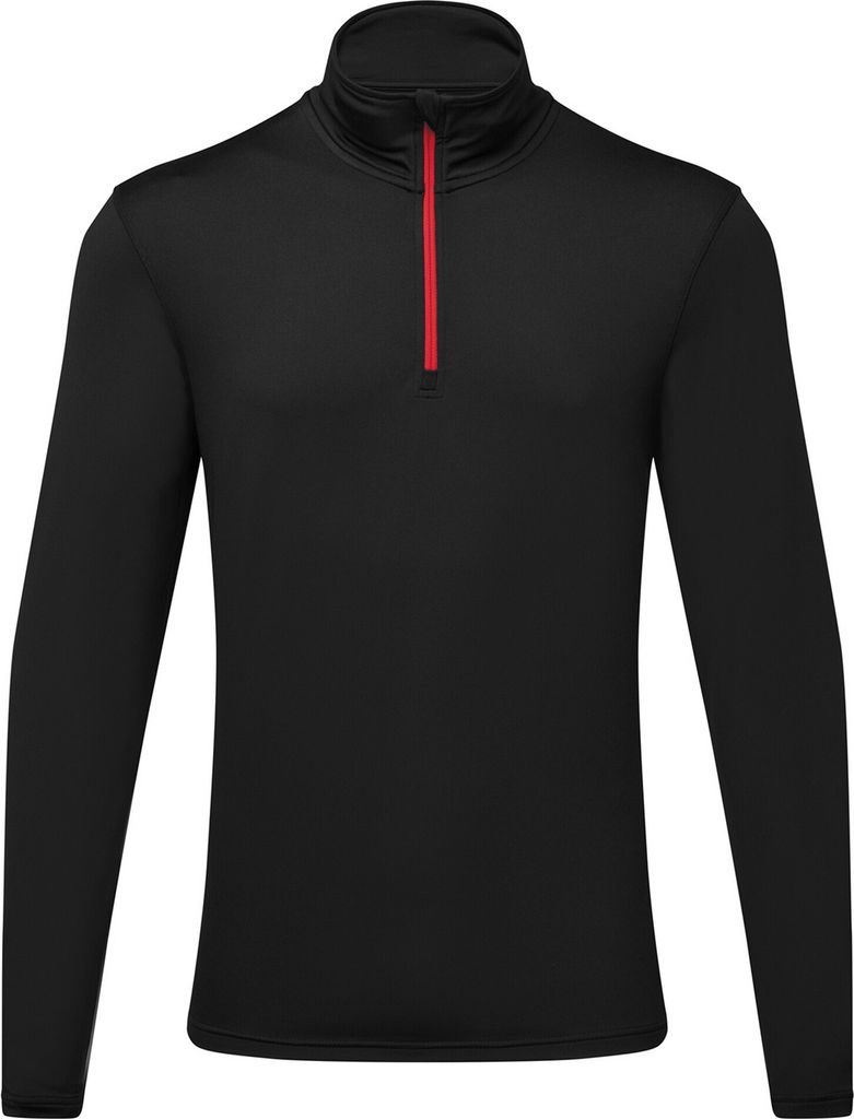 TriDri - Oberteil für Herren - Athletisch RW9066 (3XL) (Schwarz/Rot)