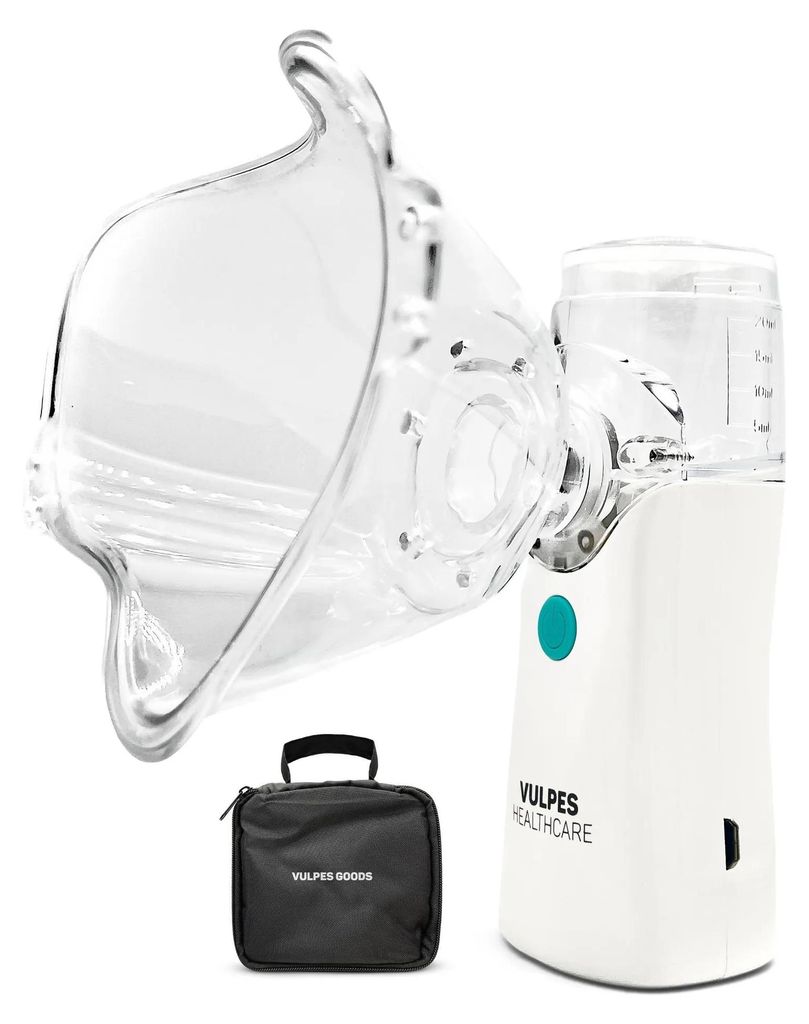Vulpes Goods Přenosný inhalátor Nebuliser, dobíjecí tichý Obrázek produktu 