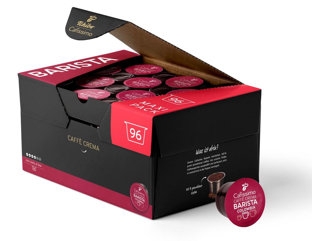 Tchibo Cafissimo Boîte de réserve de capsules de café Caffè Image du produit 