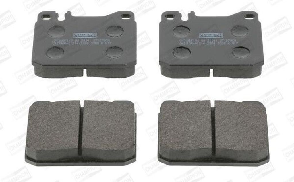 CHAMPION Bremsbeläge Satz Vorne Bremsklötze passend für MERCEDES-BENZ Stufenheck (W123) 571278CH