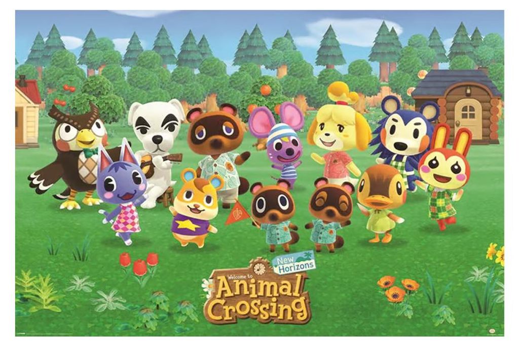 Animal Crossing - "New Horizons Line-Up" Maxi-Poster CD1367 (Einheitsgröße) (Bunt)