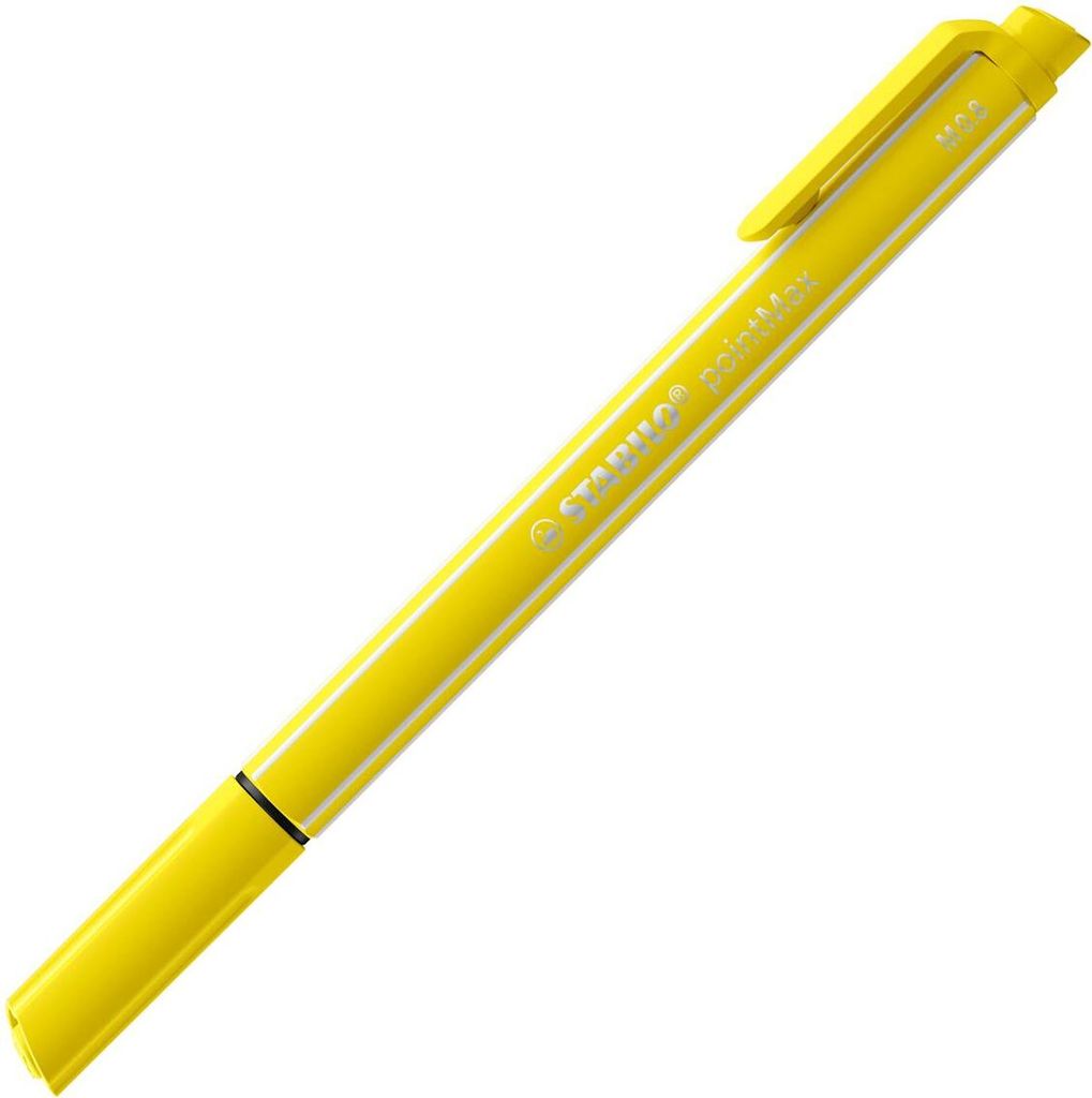STABILO Fasermaler pointMax zitronengelb