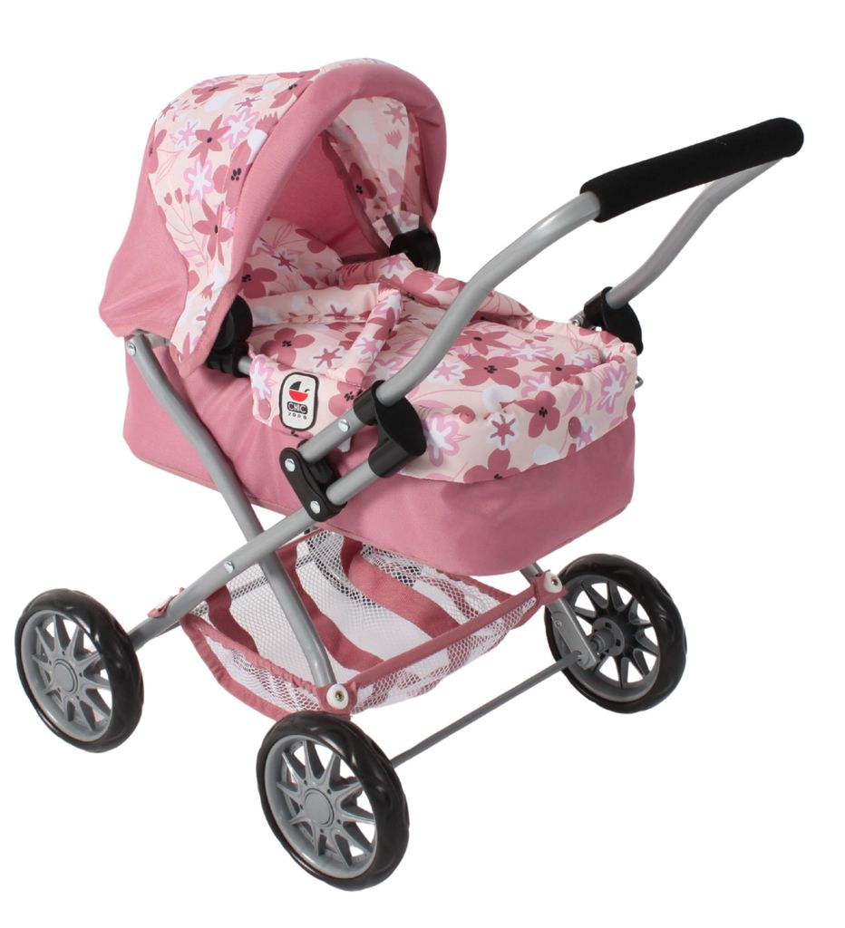 Bayer Chic 2000 Mini-Kuschelwagen Smarty 555-85 in Flowers rosa