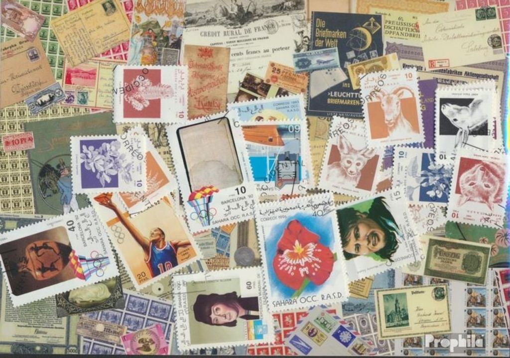 Briefmarken Sahara 25 verschiedene Marken