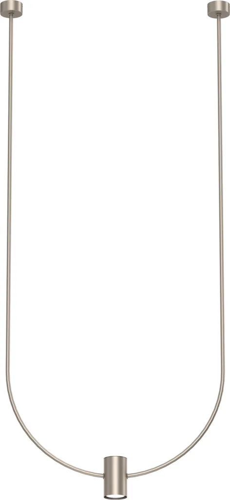 Spot de plafond pour couloir et salon Shilo platine - Éclairage ciblé GU10