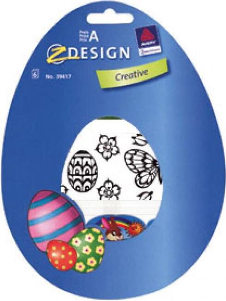Ostereier Deko Foliensticker