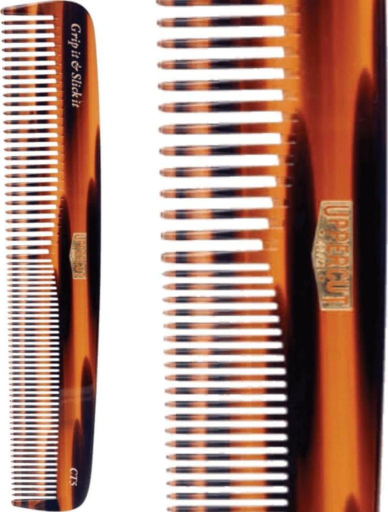 Uppercut Deluxe – Gold Logo Comb CT5 – Haarkamm Produktbild 