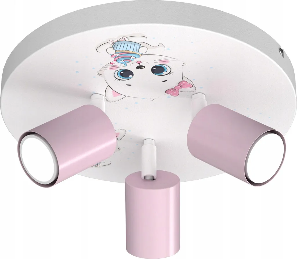 Veilleuse enfant motif chat LED lampe de table culot GU10 Pologne