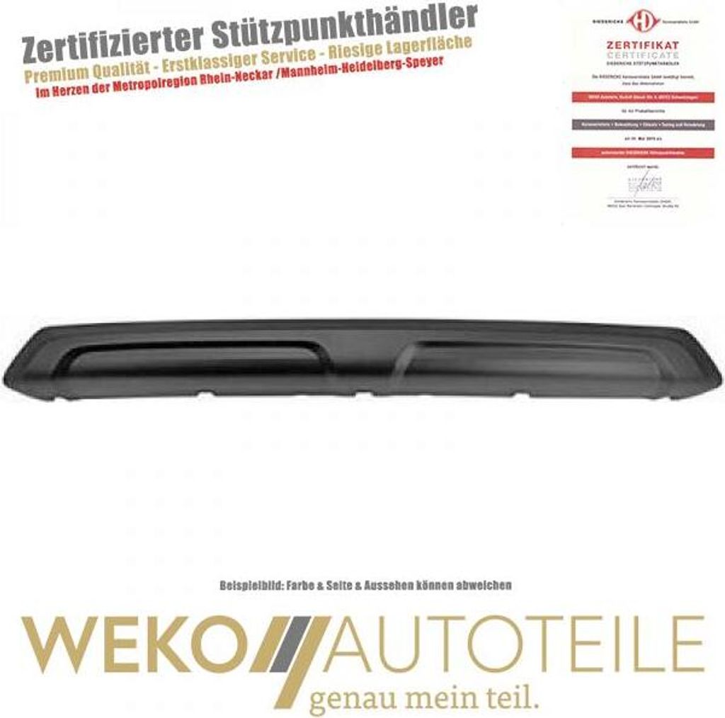 Blende Stoßstange vorne DIEDERICHS 4446160 für RENAULT